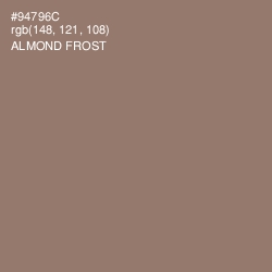 #94796C - Almond Frost Color Image